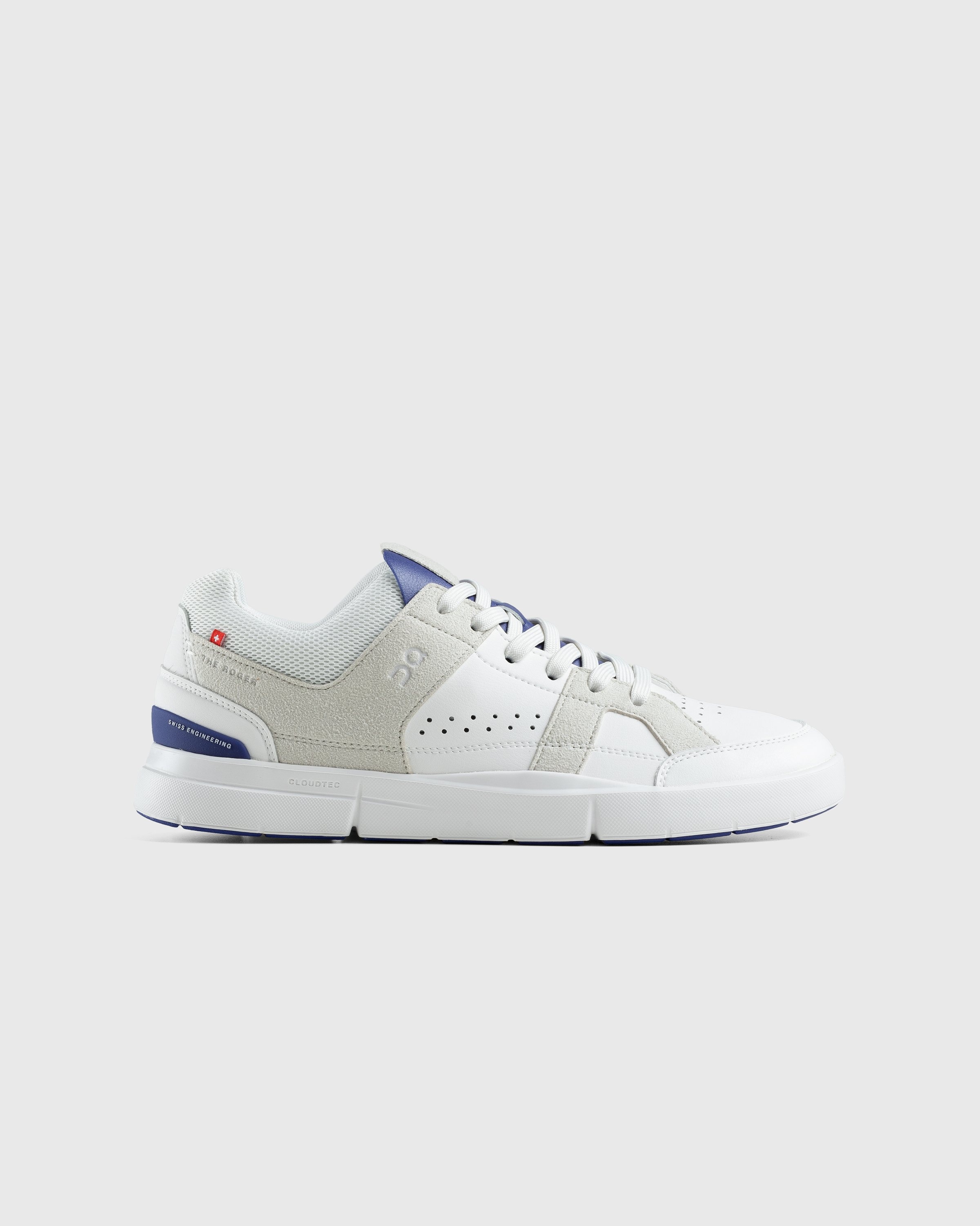 On – THE ROGER Clubhouse White/Indigo - Sneakers - White - Image 1