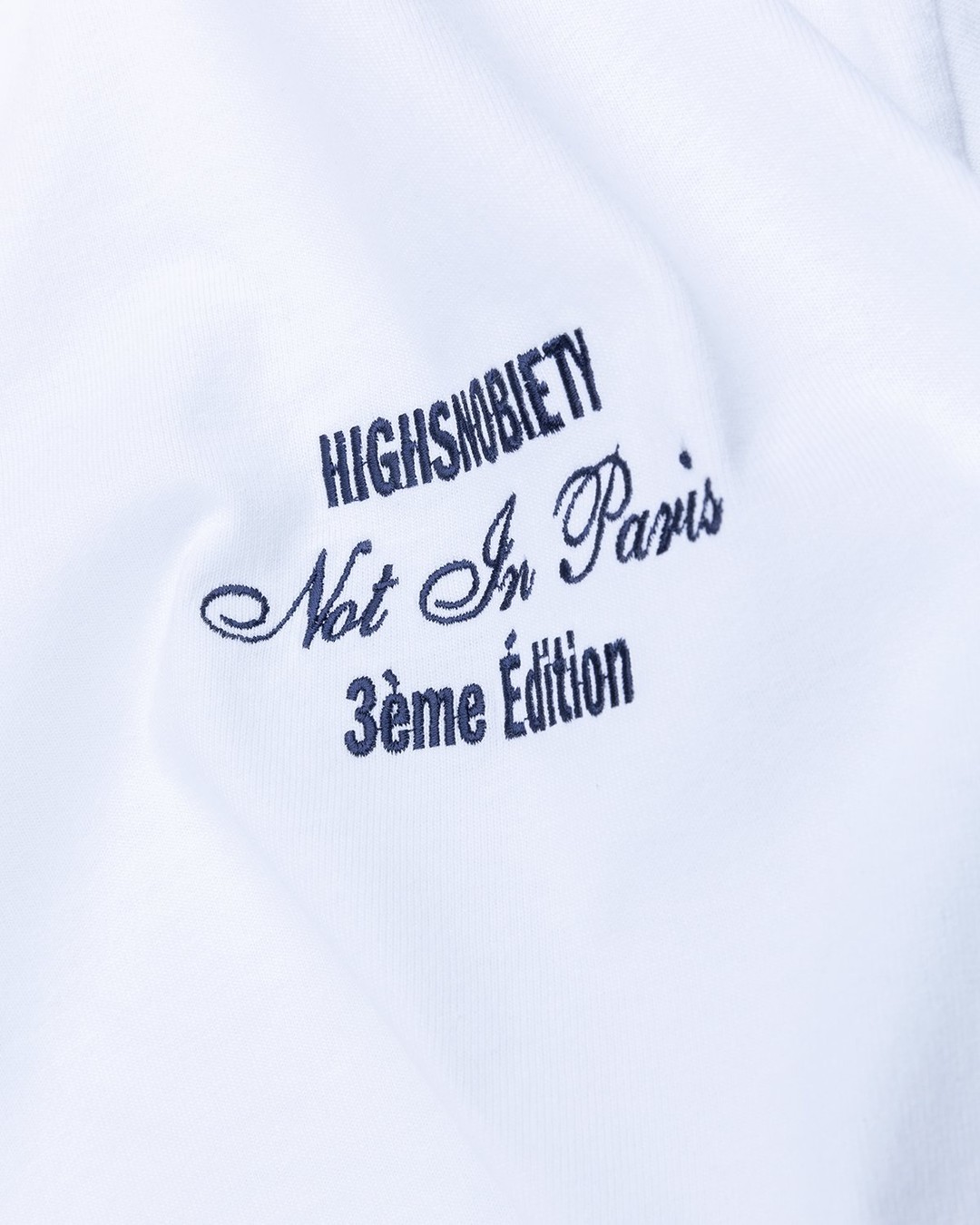 Highsnobiety – Not In Paris 3 Tour Eiffel T-Shirt White - T-shirts - White - Image 3