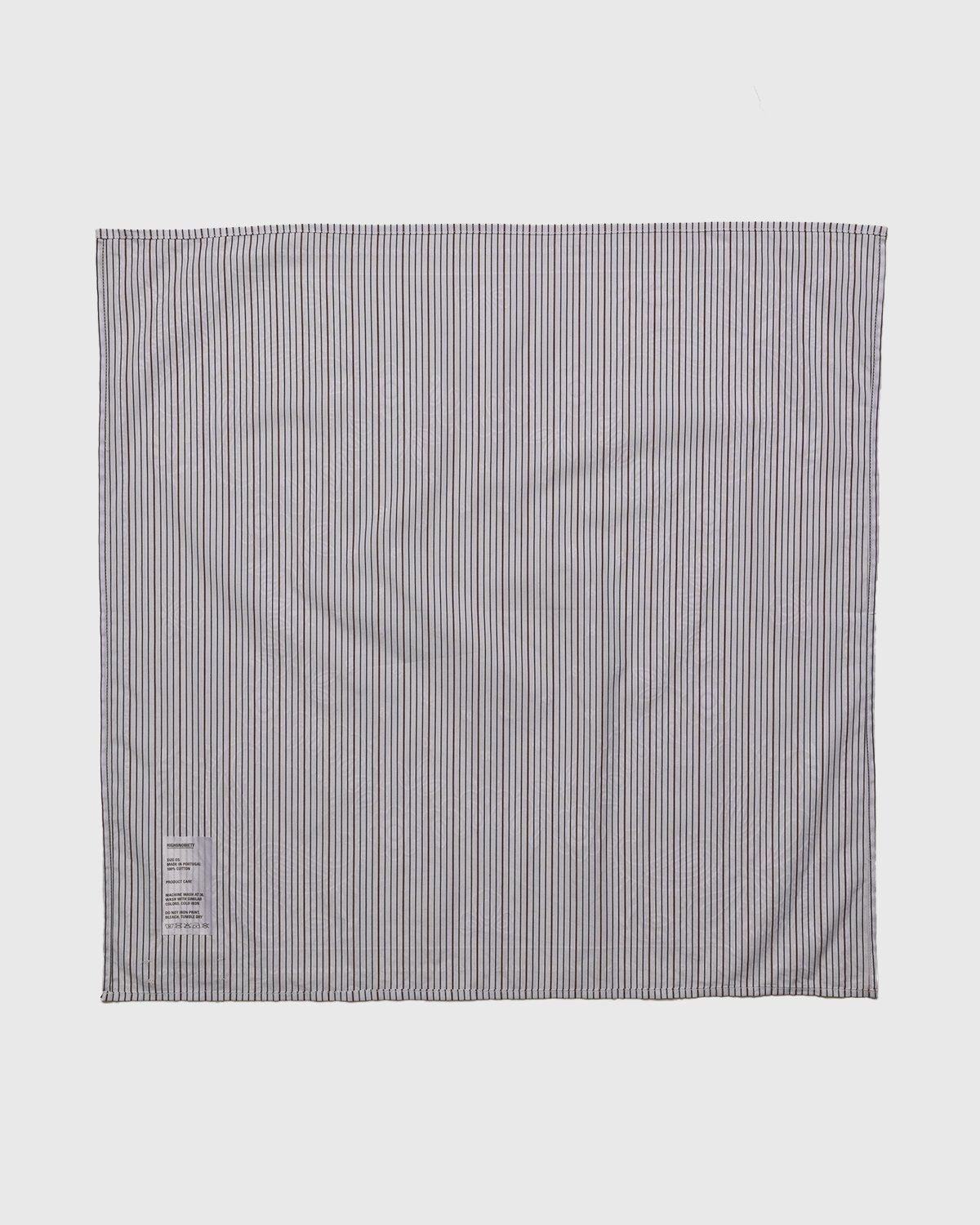 Highsnobiety – Shirting Bandana White - Scarves - White - Image 3