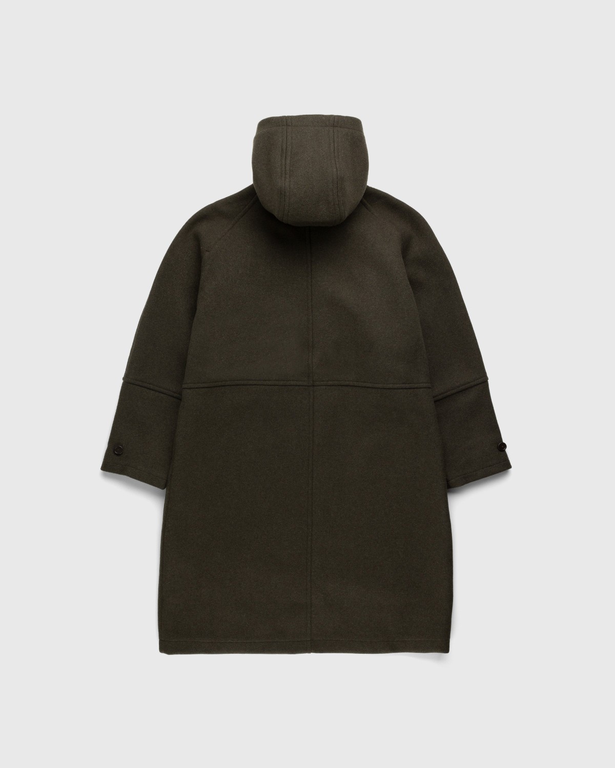 Wool Hooded Duffel Coat 3X