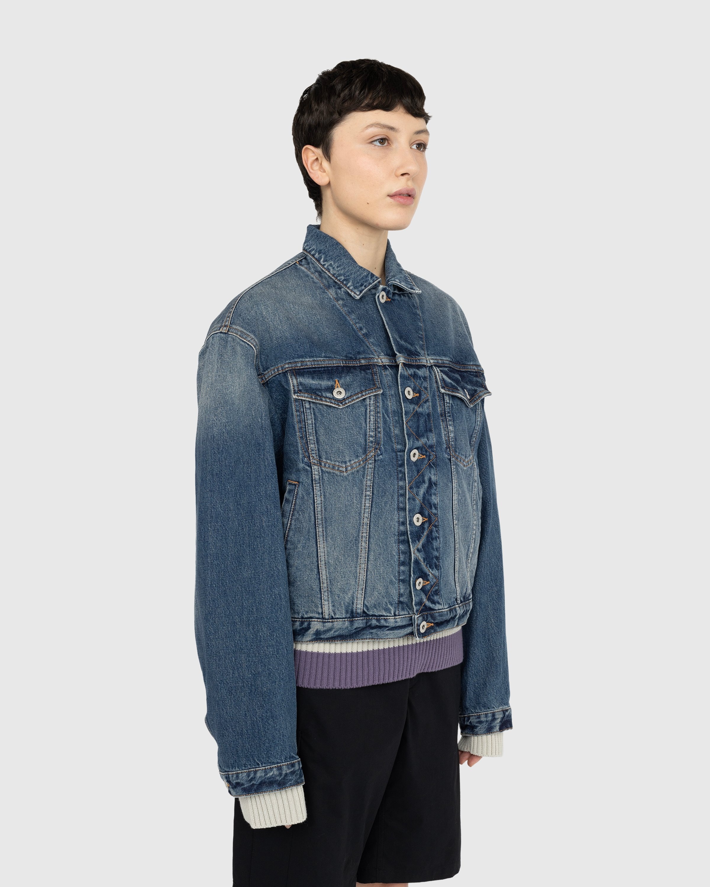 Kenzo – Denim Trucker Jacket - Outerwear - Blue - Image 3