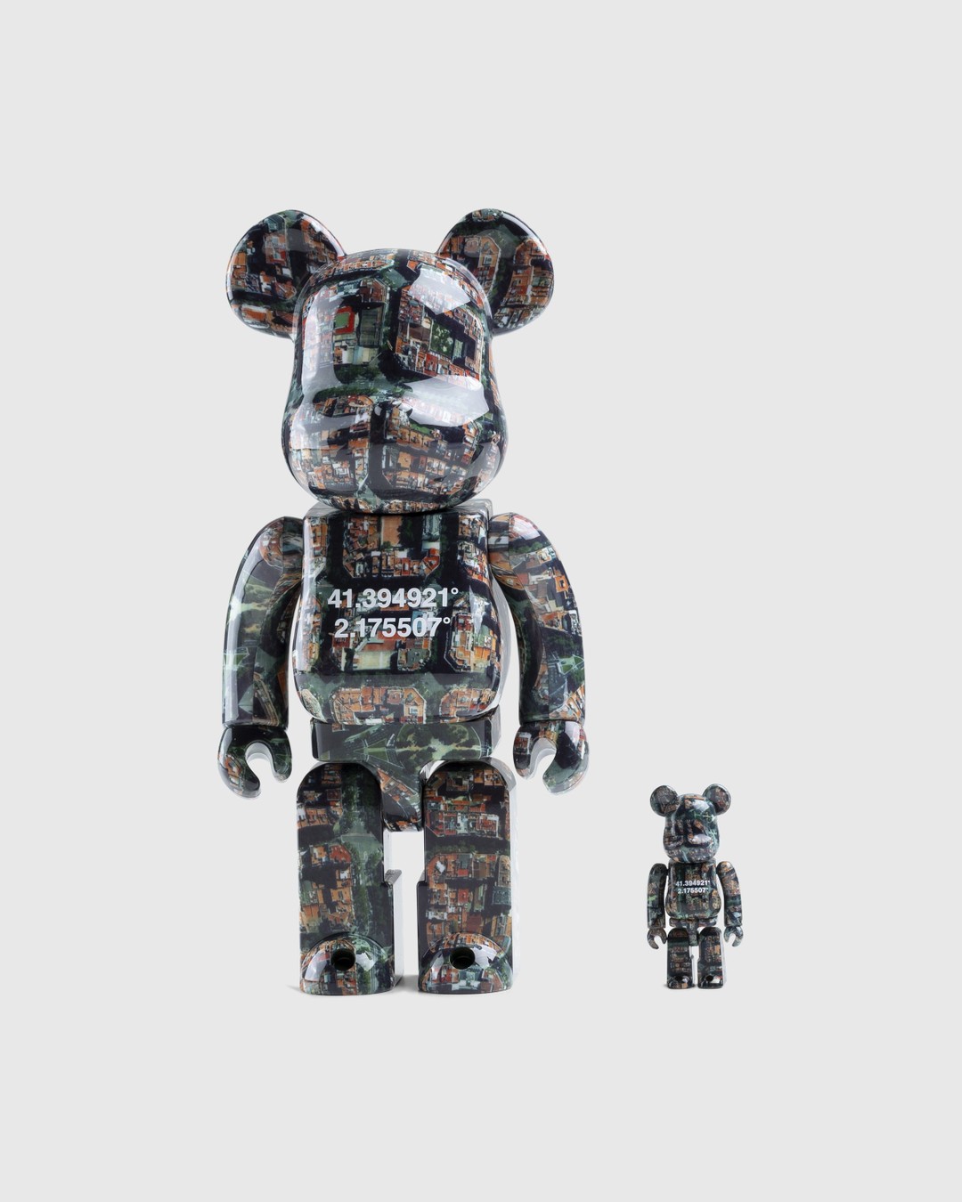 Medicom – Be@rbrick Benjamin Grant Overview Barcelona 100% and 400% Set Multi - Toys - Multi - Image 1