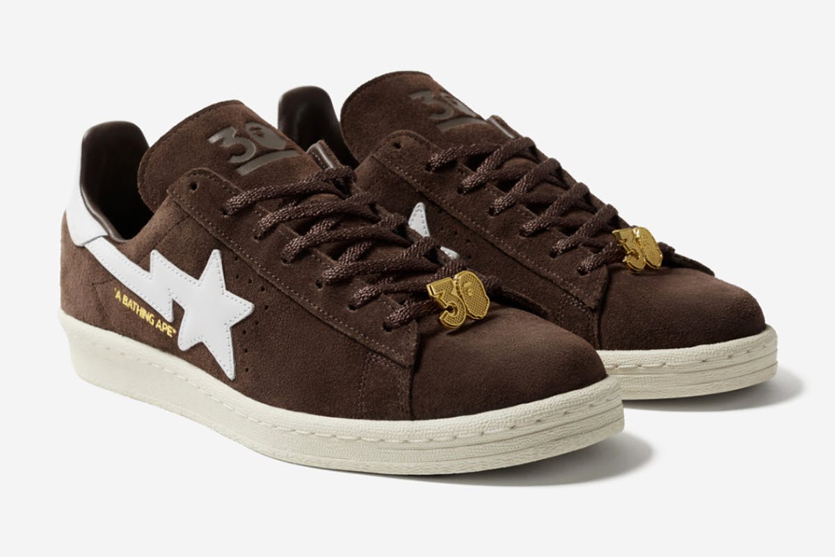 BAPE Celebrates 30 Years With a Brown adidas Campus - Vimarsana News
