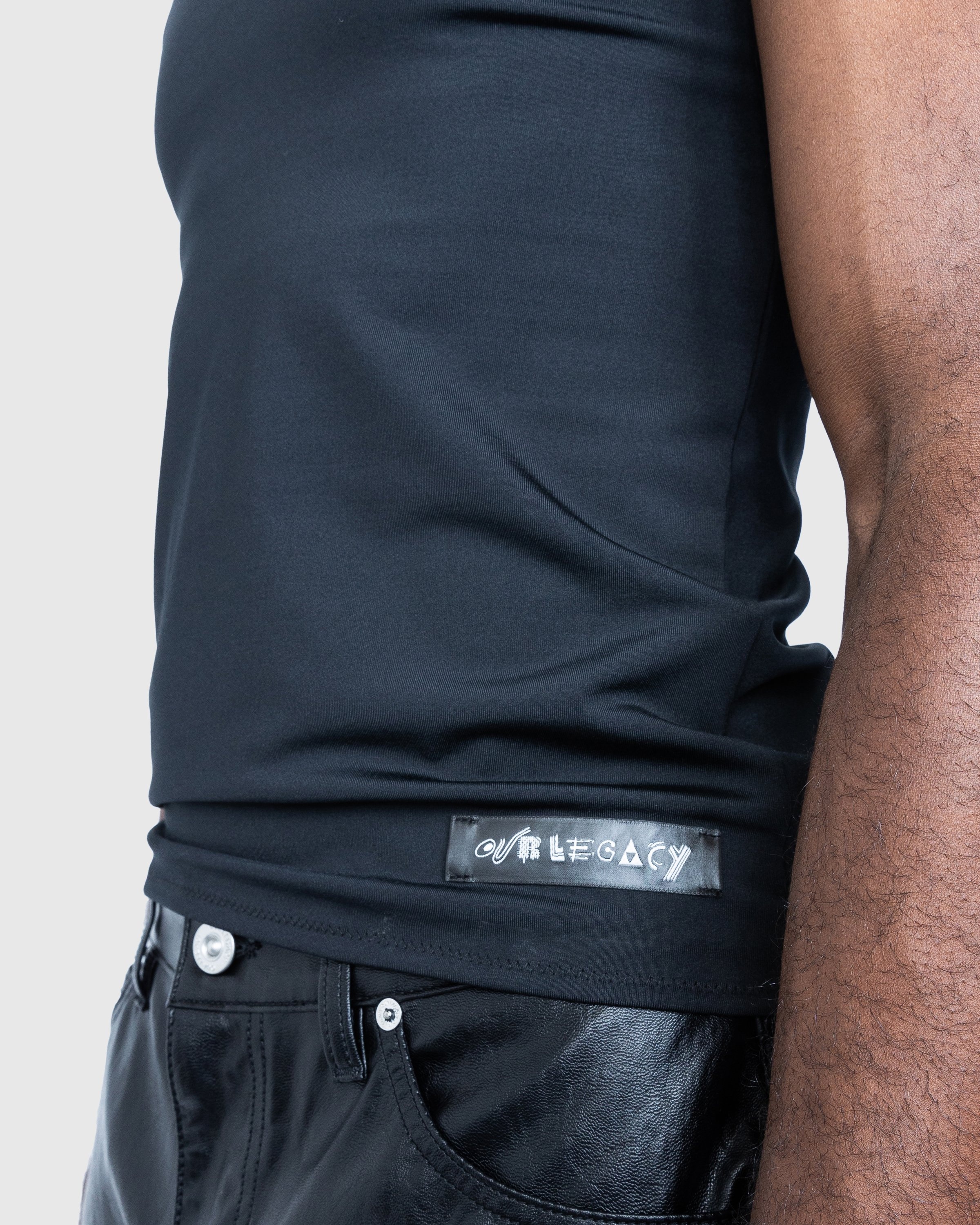 Our Legacy – Slender Tank Black - Tank Tops - Black - Image 5