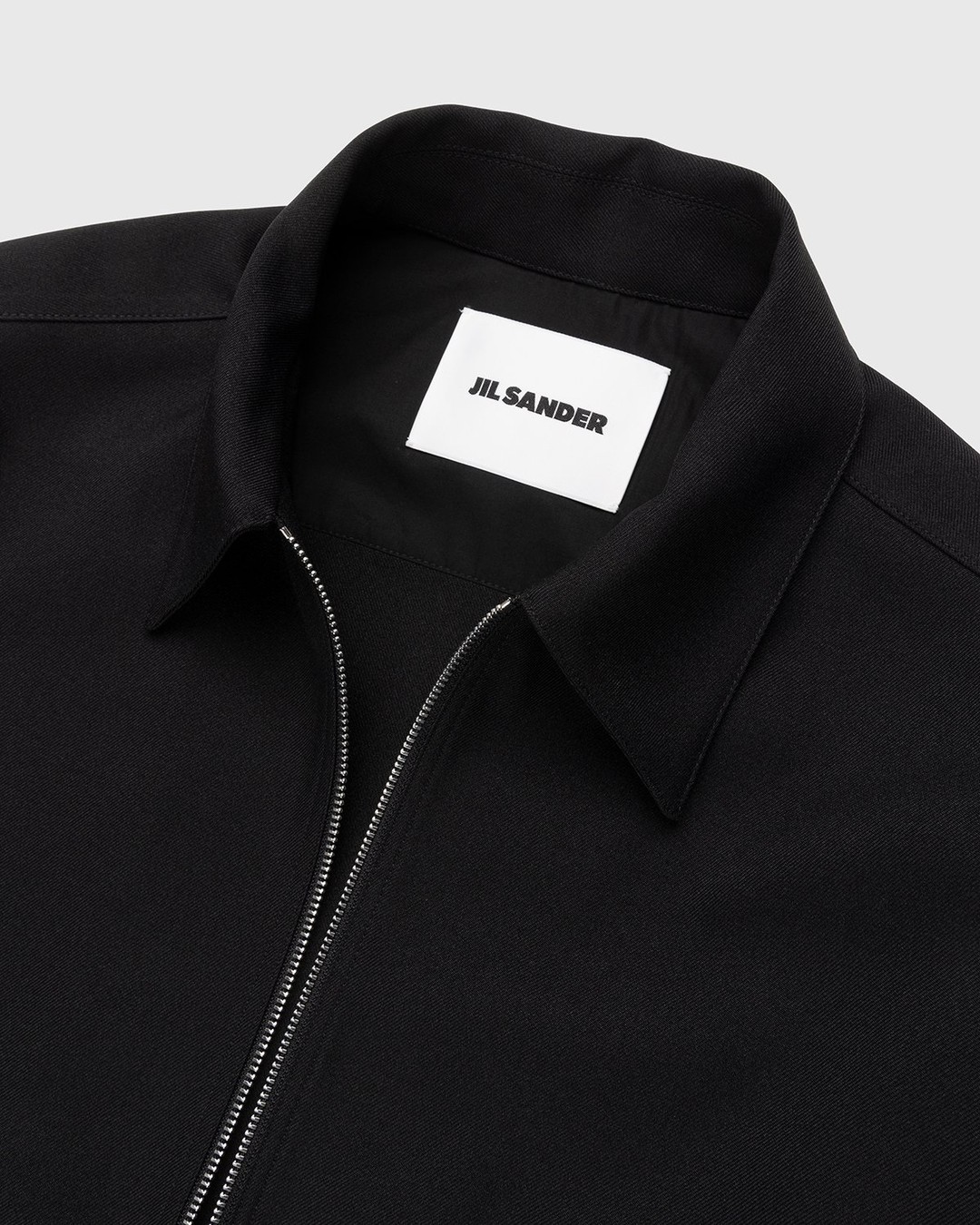Jil Sander – Full Zip Shirt Black - Shirts - Black - Image 5