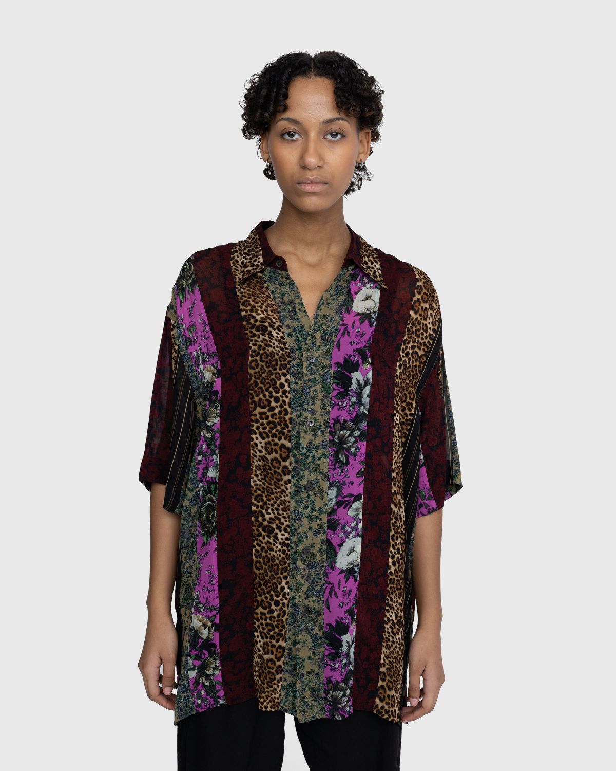 Dries van Noten – Cassidye Patch Shirt Multi - Shirts - Multi - Image 2