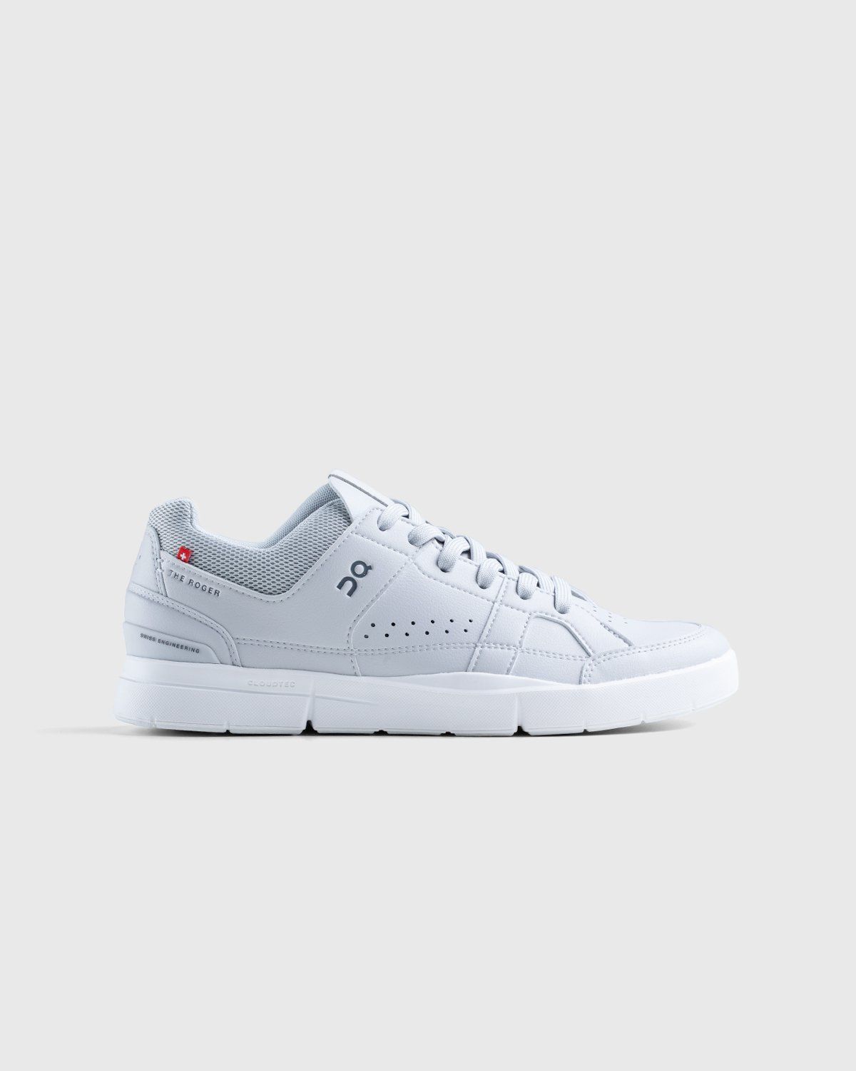 On – The Roger Clubhouse Glacier White - Low Top Sneakers - White - Image 1