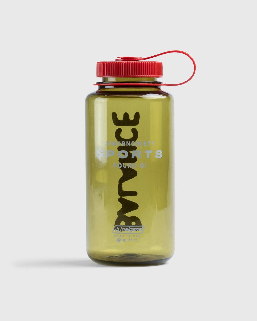 Highsnobiety – HS Sports Balance Nalgene Bottle Olive - Lifestyle - Green - Image 1