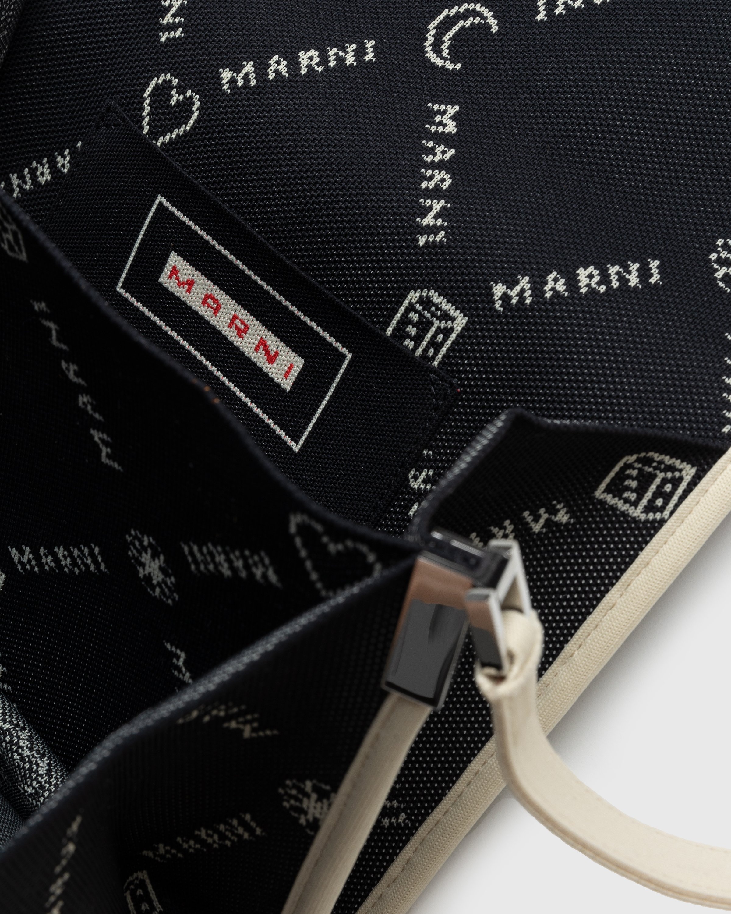 Marni Black Saffiano Micro Trunk Bag – BlackSkinny