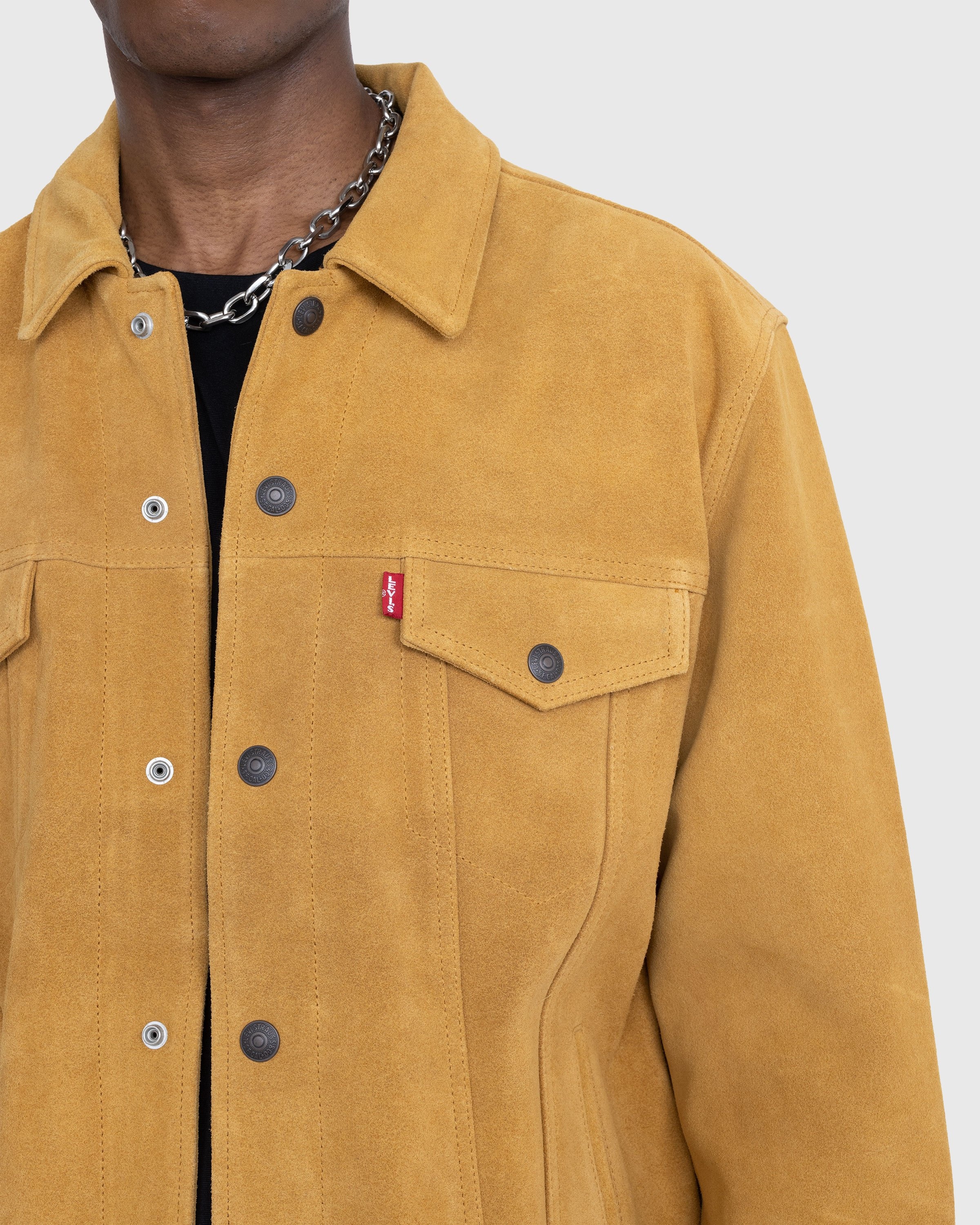 Levis suede online sherpa jacket