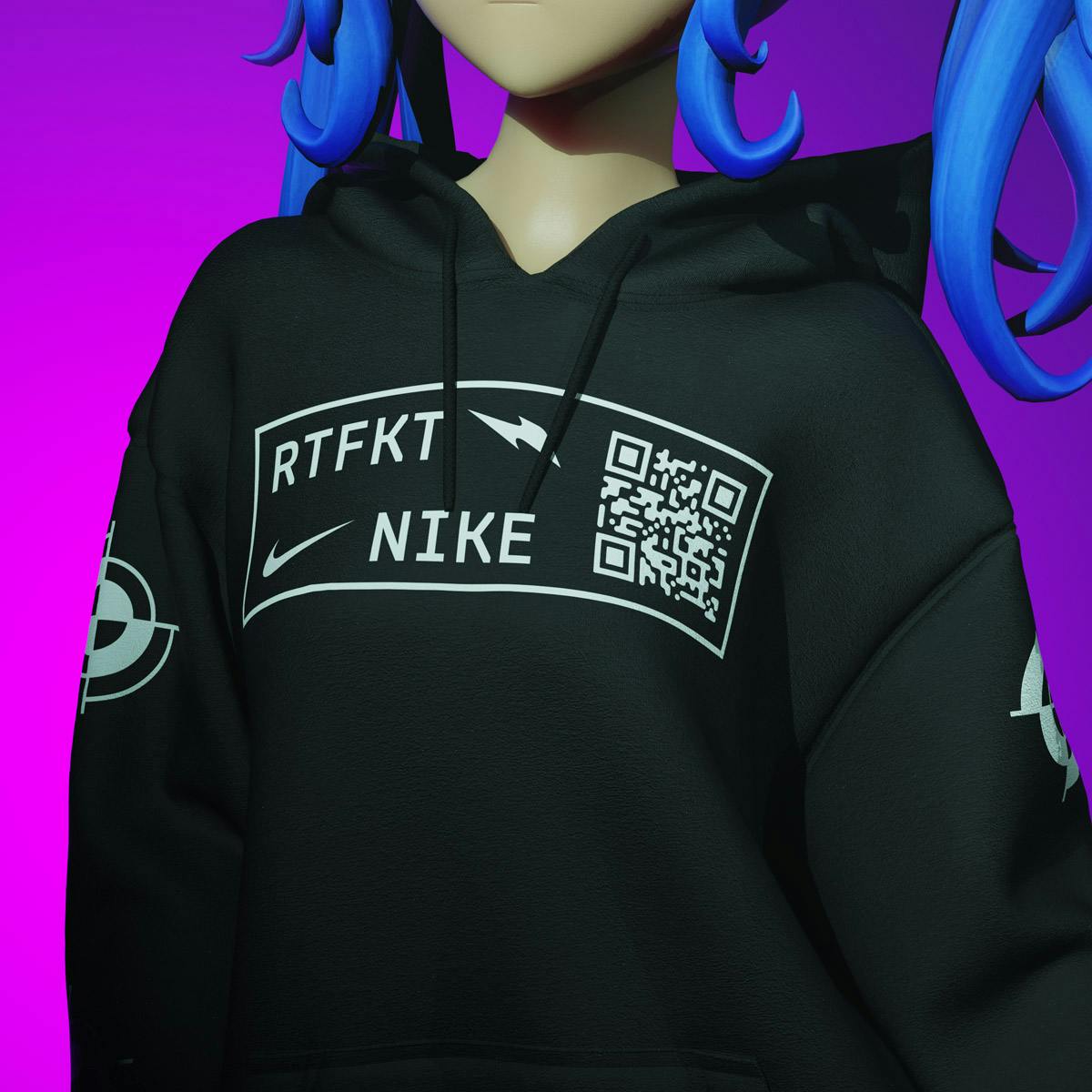 RTFKT x NIKE 連帽衫。