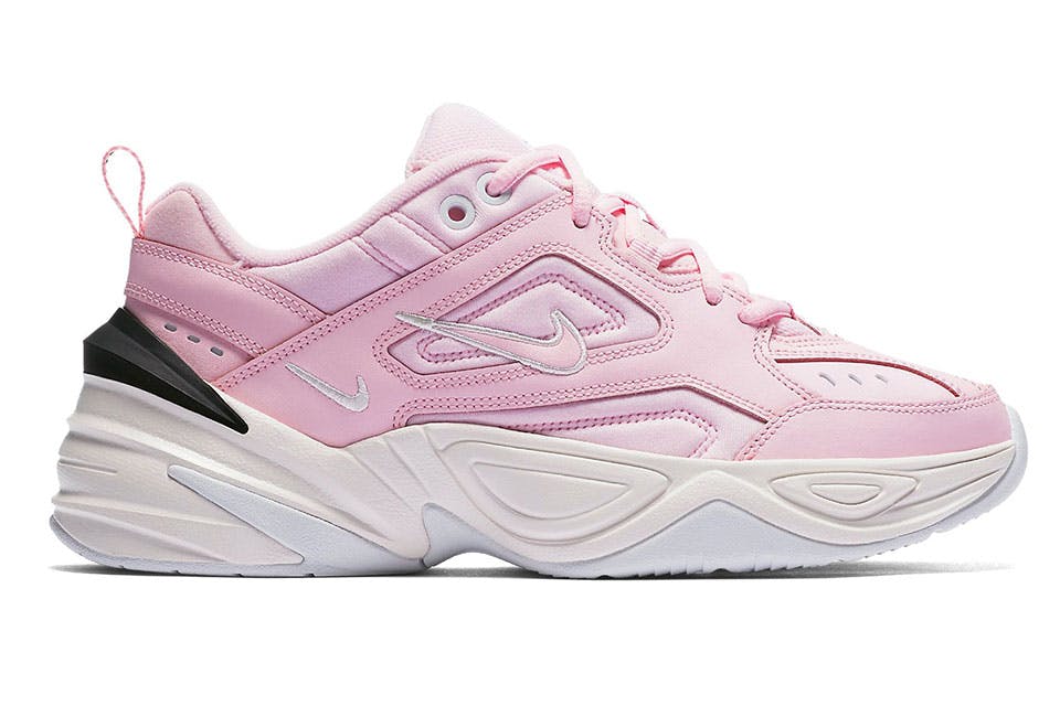 nike m2k tekno orange pink