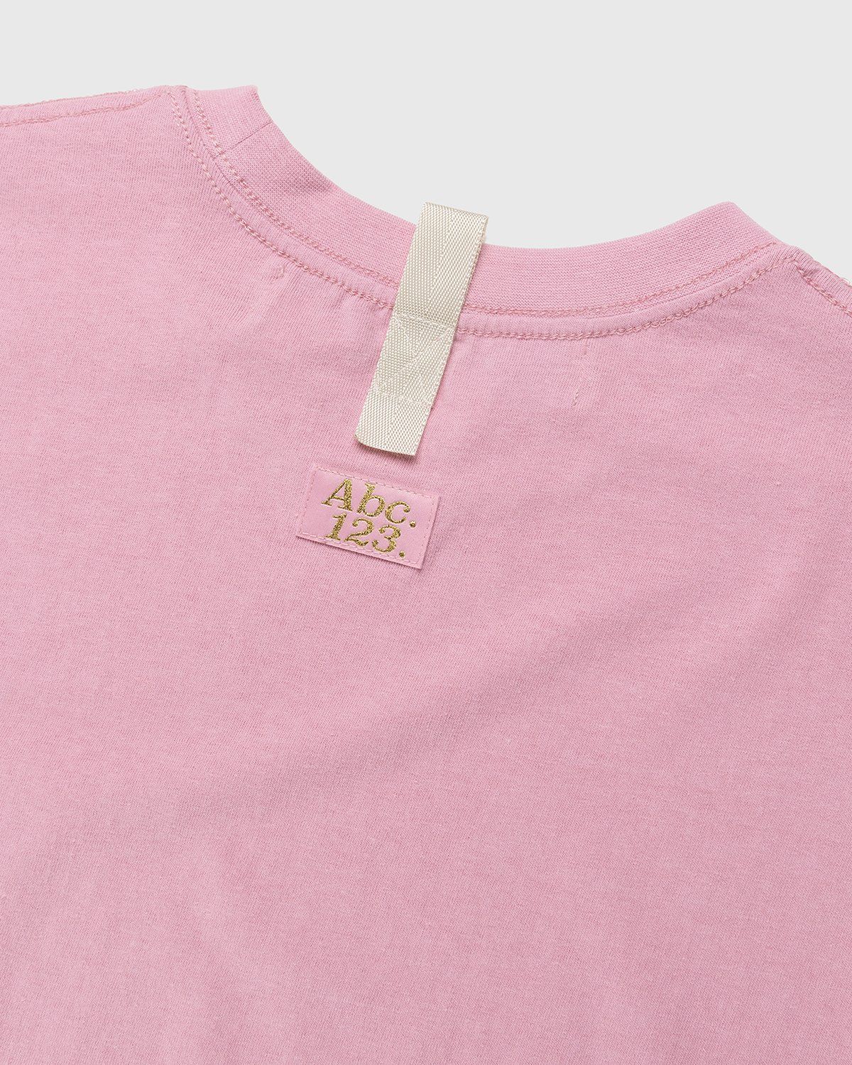 Abc. – Short-Sleeve Pocket Tee Morganite - Tops - Pink - Image 3