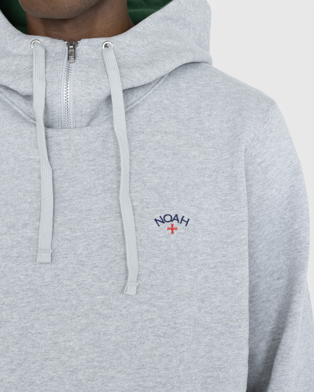 Puma x Noah – Quarter-Zip Hoodie Gray - Sweats - Grey - Image 4
