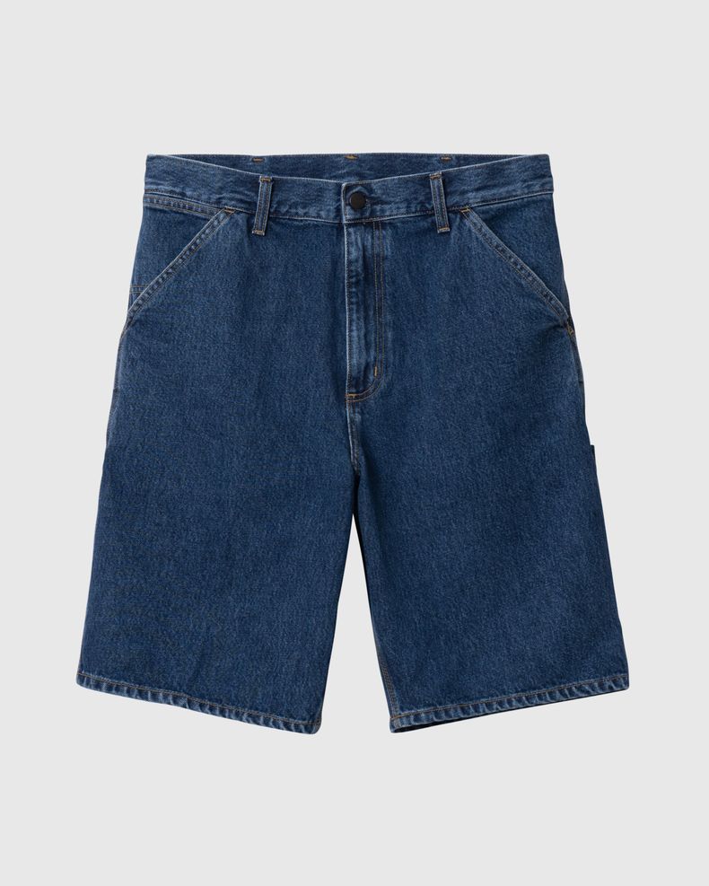 Carhartt WIP – Single Knee Short Stonewashed Blue