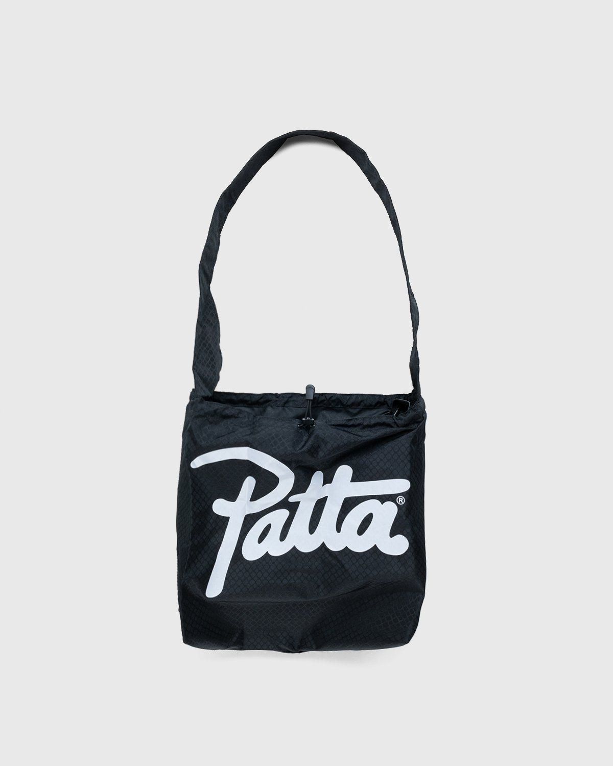 Patta – Diamond Packable Tote Bag Black - Tote Bags - Black - Image 1