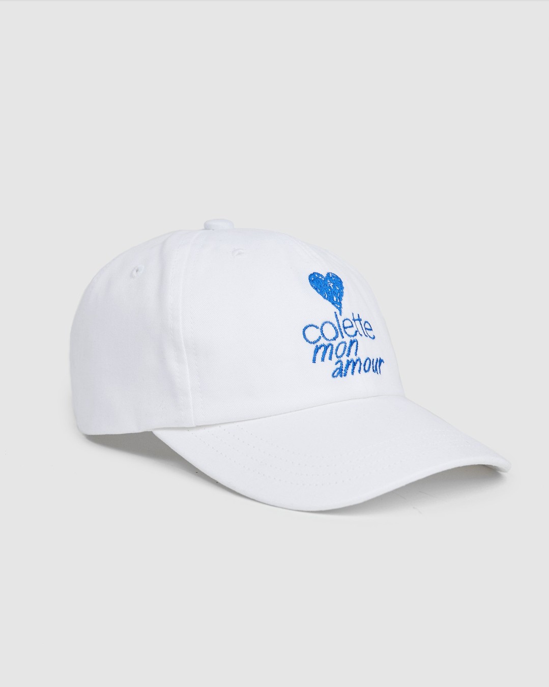 Colette Mon Amour – Heart Baseball Cap White - Caps - White - Image 1