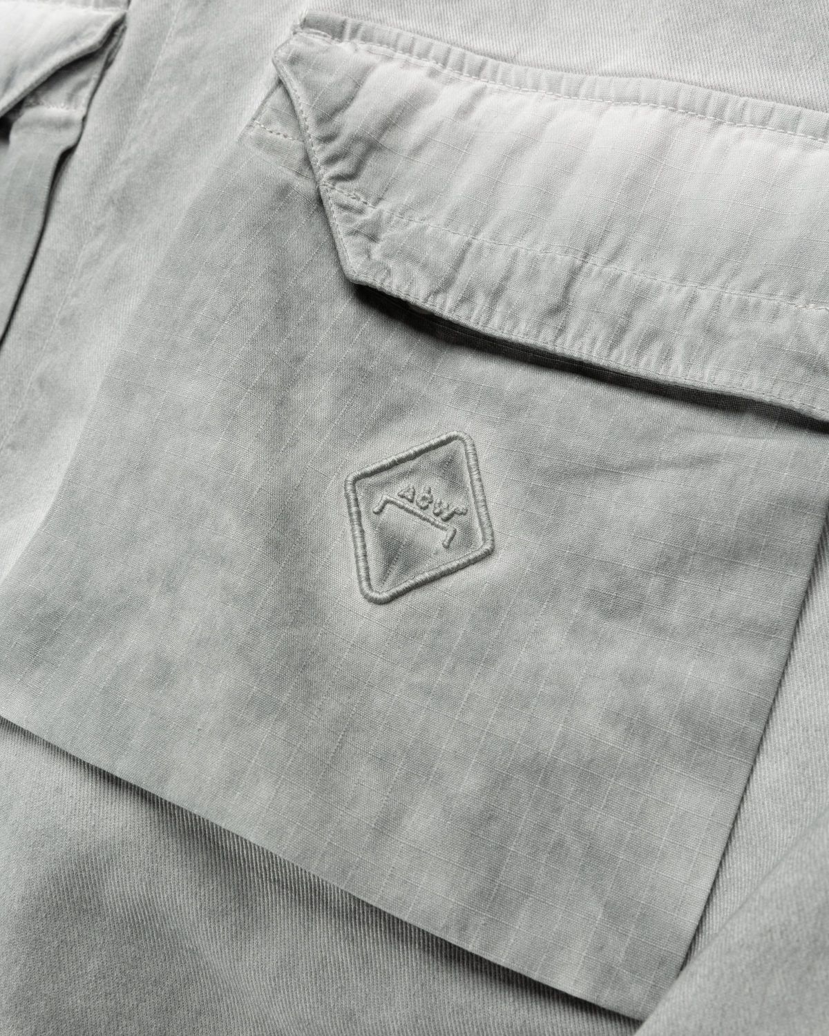 A-Cold-Wall* – Dye Tech Overshirt Light Grey - Shirts - Grey - Image 4