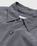 Lemaire – Crinkled Longsleeve Shirt Aluminum - Shirts - Grey - Image 5