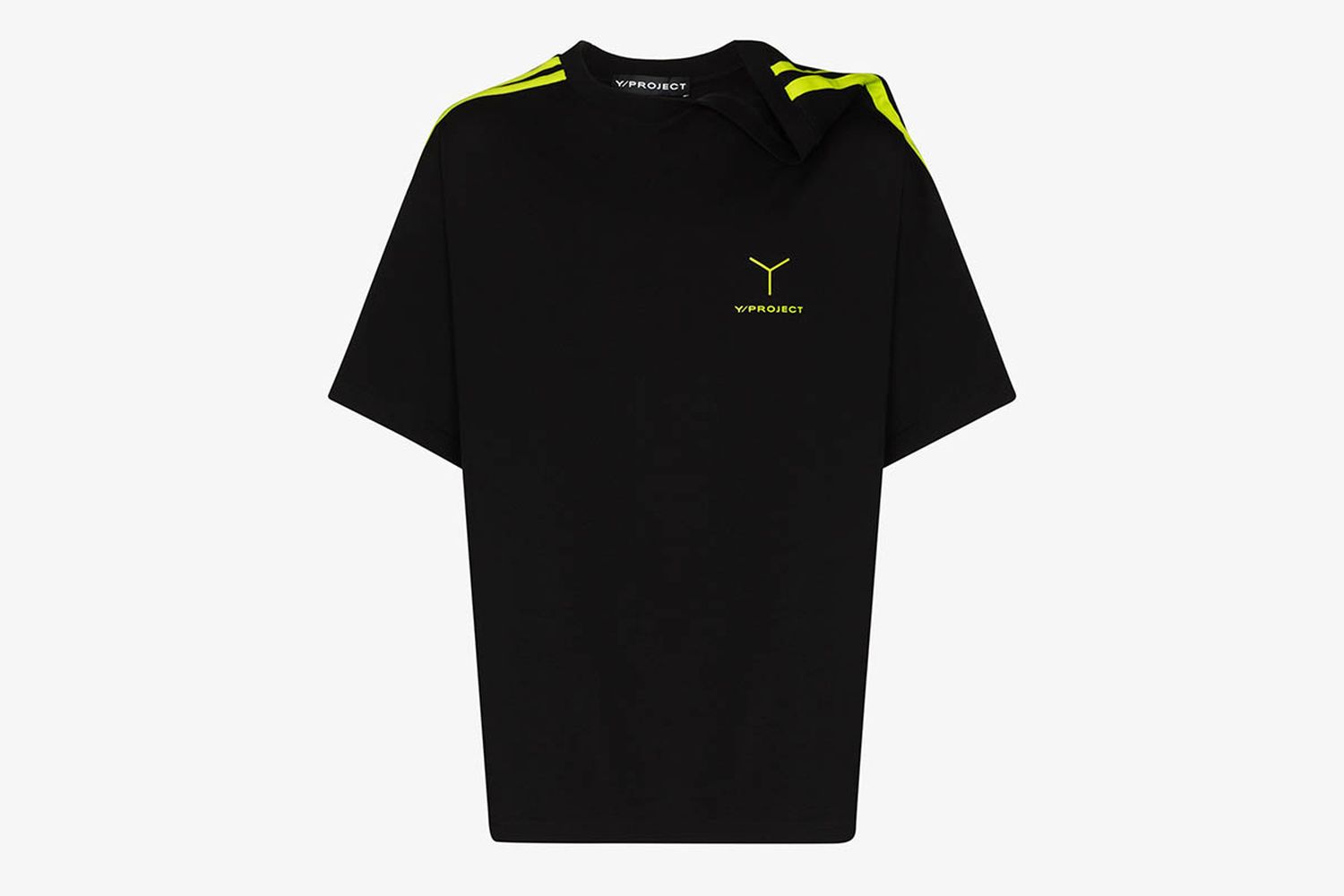 Y Logo Clip Shoulder T-Shirt