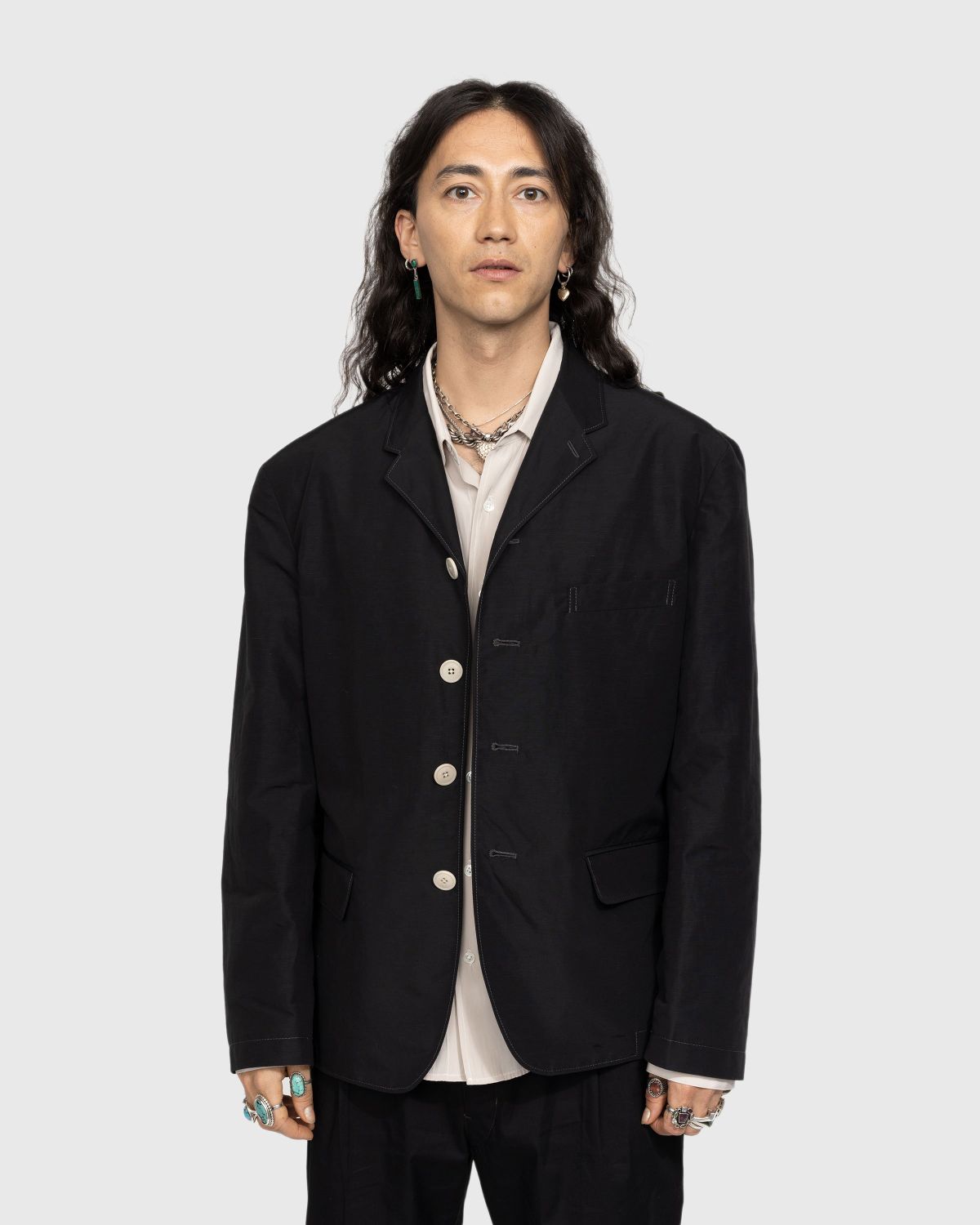 Lemaire – Short Jacket Black - Outerwear - Black - Image 2