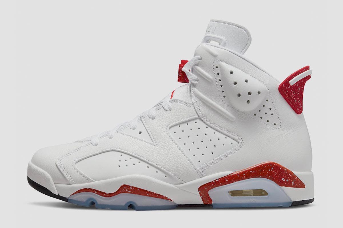Milky white deeply hand in Nike Air Jordan 6 "Red Oreo:" Release Date, Info, Price