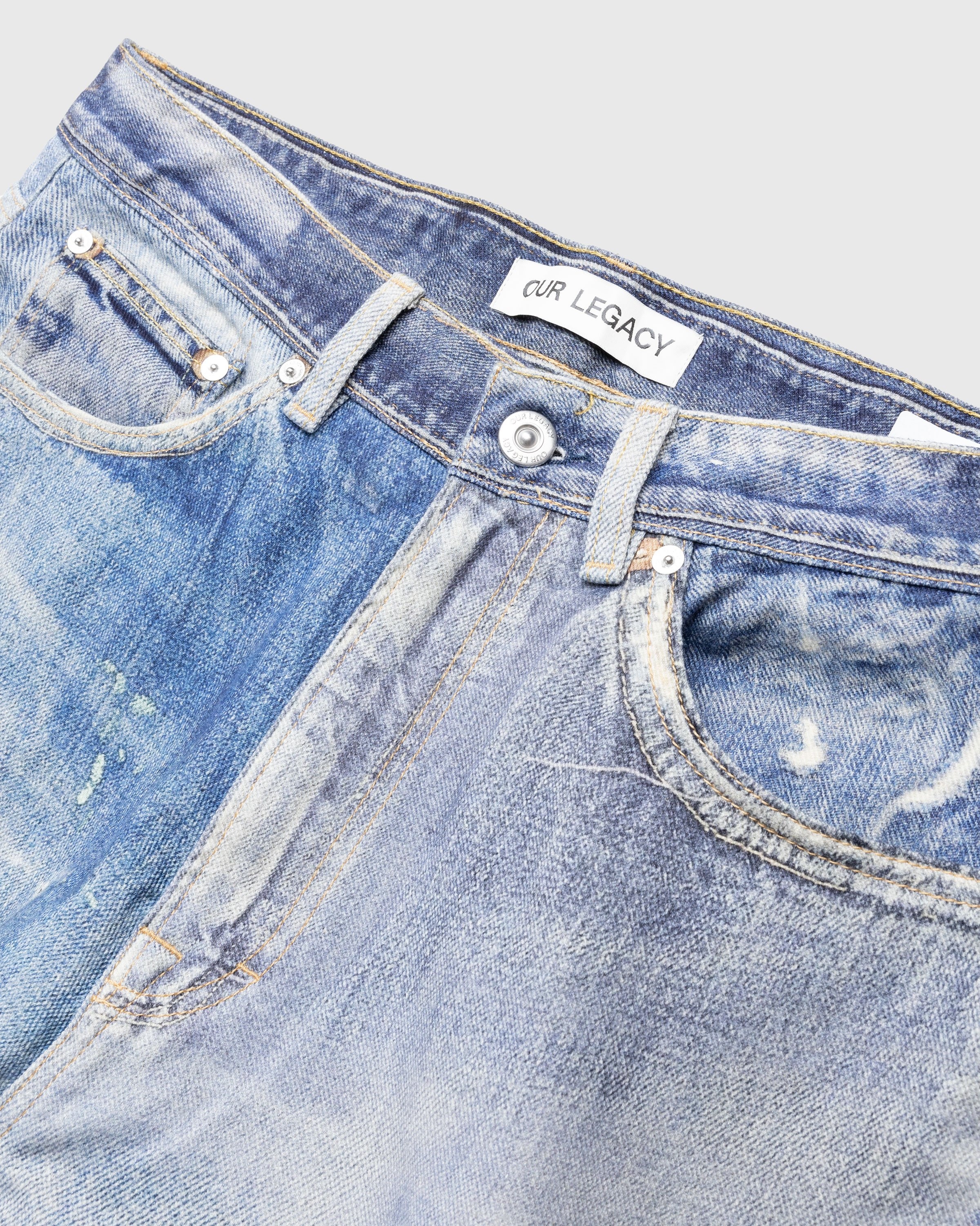 Our Legacy – Third Cut Digital Denim Print Blue | Highsnobiety Shop
