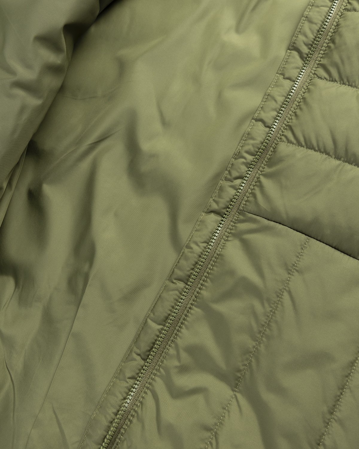 Adidas – Itavic 3-Stripes Midweight Hooded Jacket Olive - Down Jackets - Green - Image 4