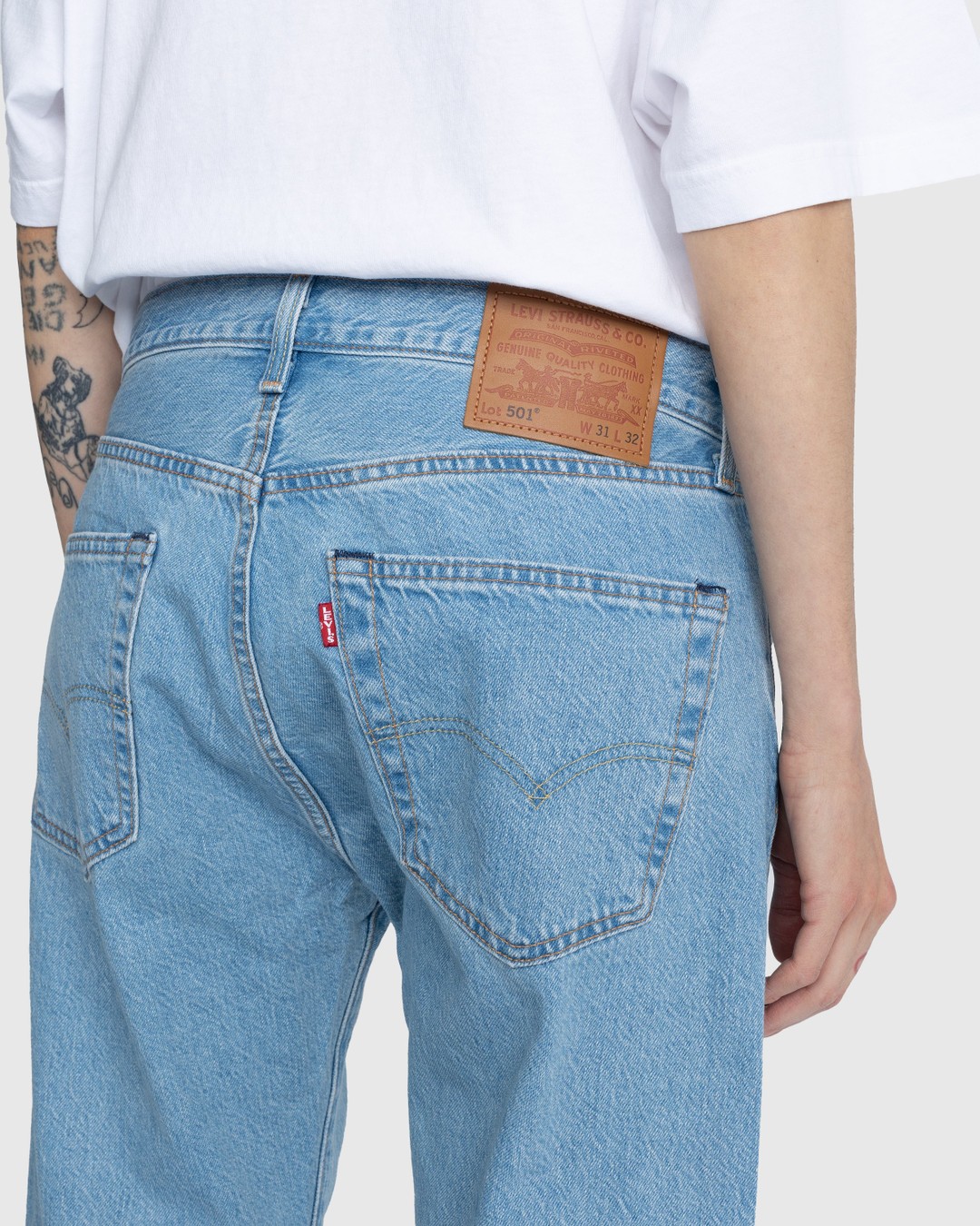 Levi s 501 Original Fit Light Indigo Highsnobiety Shop