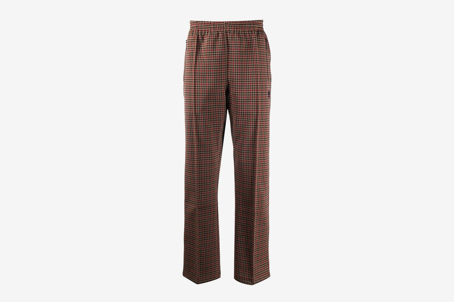 Houndstooth Print Trousers