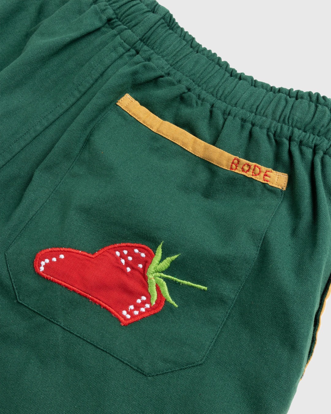 Bode – Dessert Applique Shorts Green - Shorts - Green - Image 4