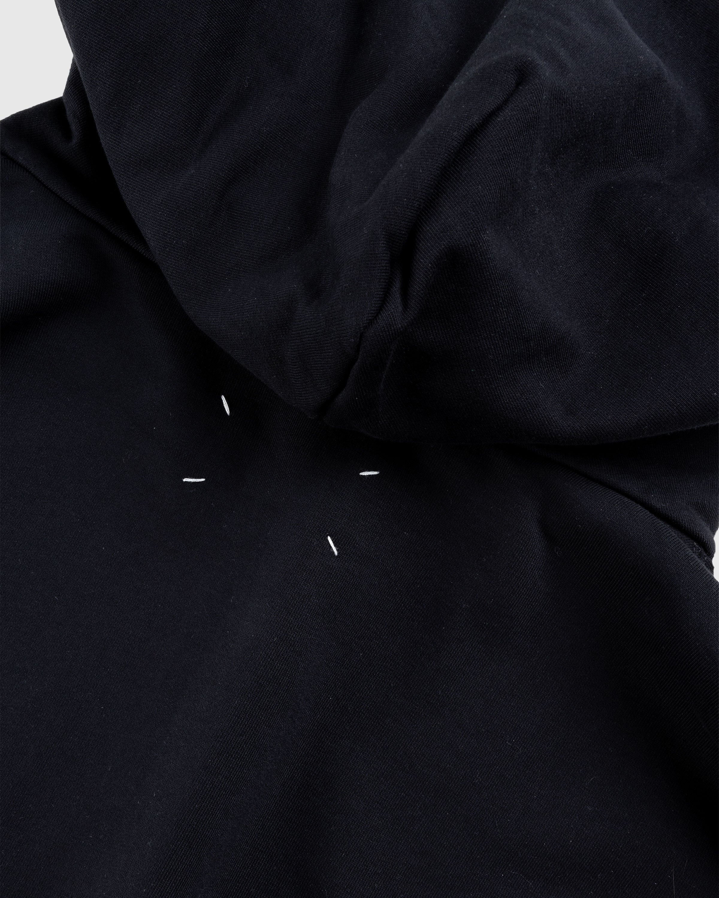 Maison Margiela – Numerical Logo Hoodie Black - Sweats - Black - Image 6
