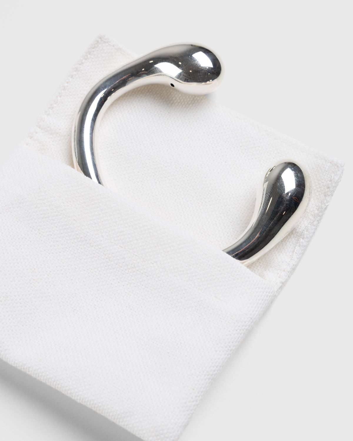 Jil Sander – Anatomic Bracelet Silver - Jewelry - Silver - Image 2