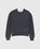 Distressed Crewneck Sweater Dark Grey