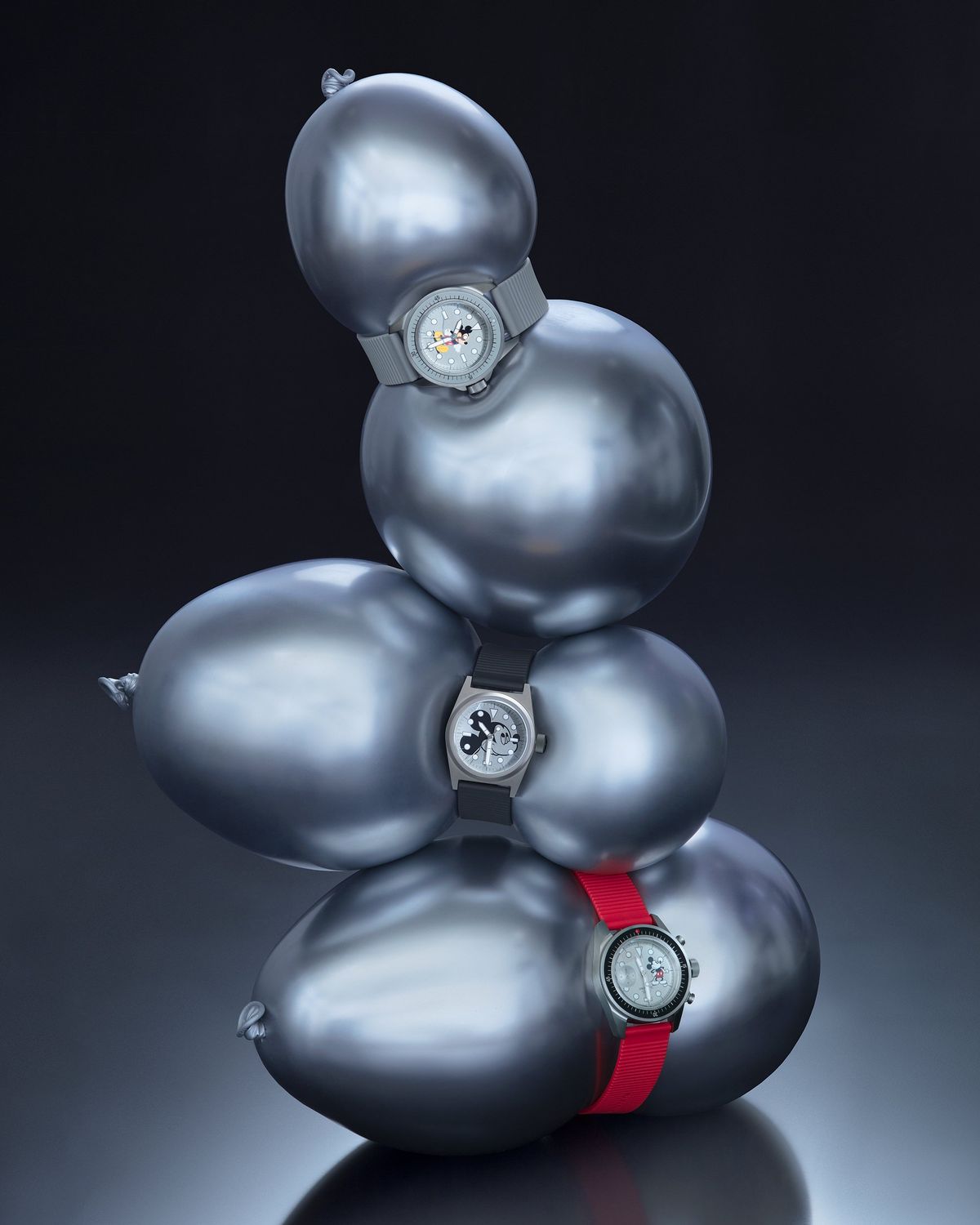 Disney x Unimatic x Highsnobiety – Modello Due U2S-T-HS - Watches - Silver - Image 11