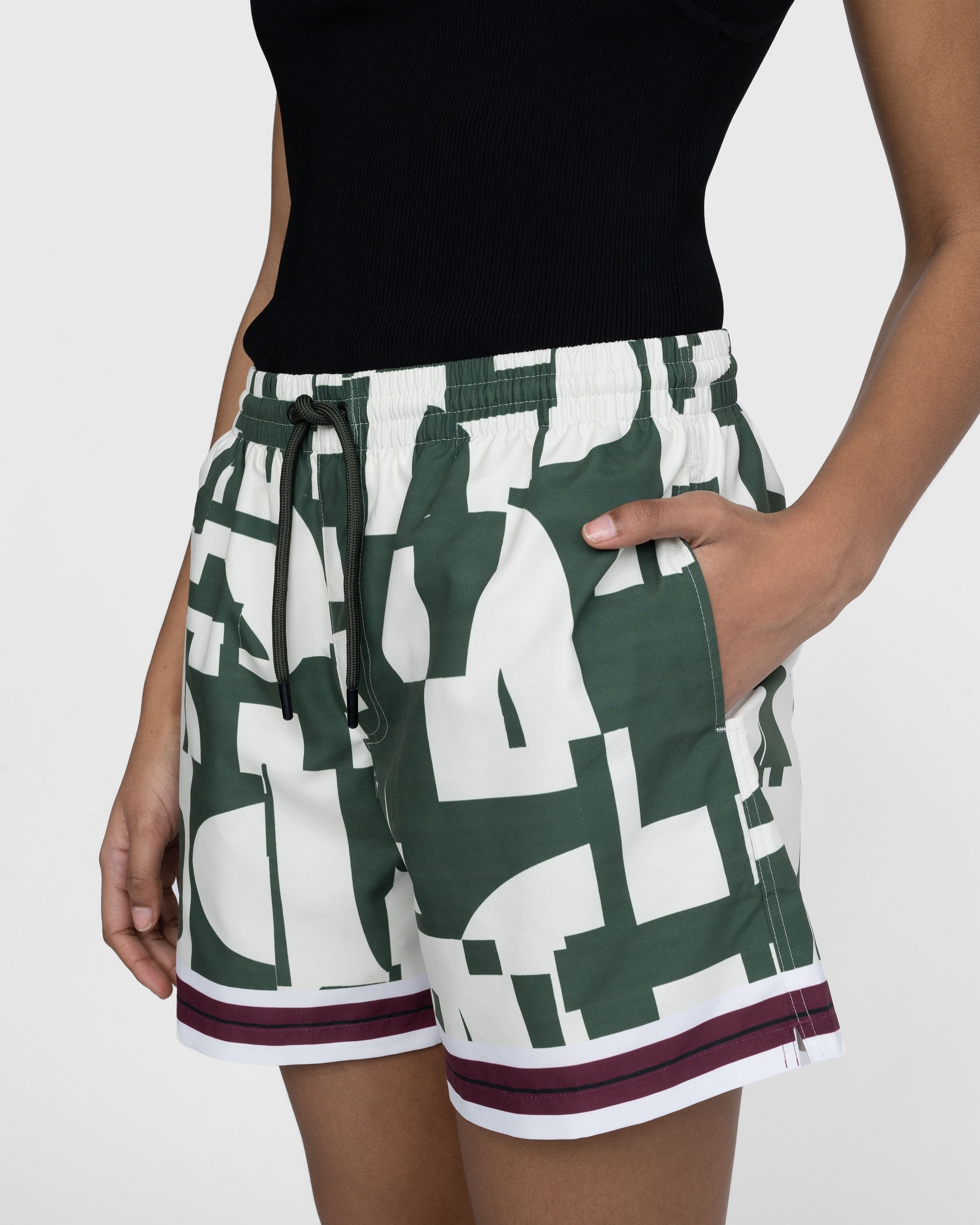 Dries van Noten – Phibbs Swim Shorts Dessin C - Swimwear - Green - Image 5