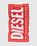 Diesel – BMT-HELLERI TOWEL - Towels - Blue - Image 1
