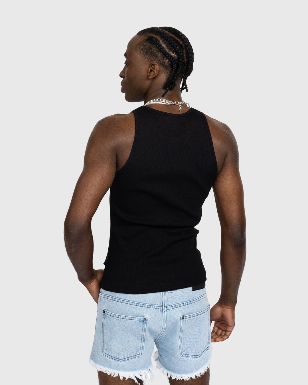 GmbH – Ali Rib Tank Top Black - Tops - Black - Image 3