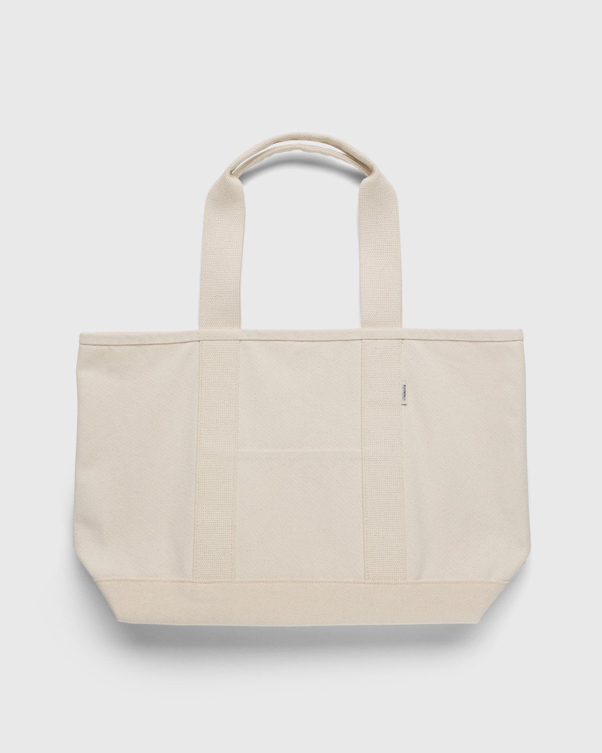 Highsnobiety – Large Canvas "H" Tote Natural - Bags - Beige - Image 2