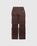 Kola Trackpants Brown/Ivory