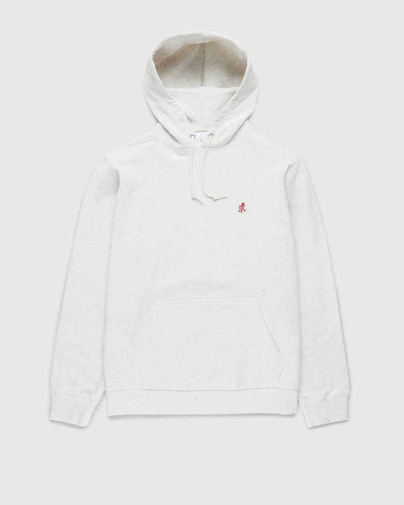 One Point Hooded Sweatshirt Ash Heather