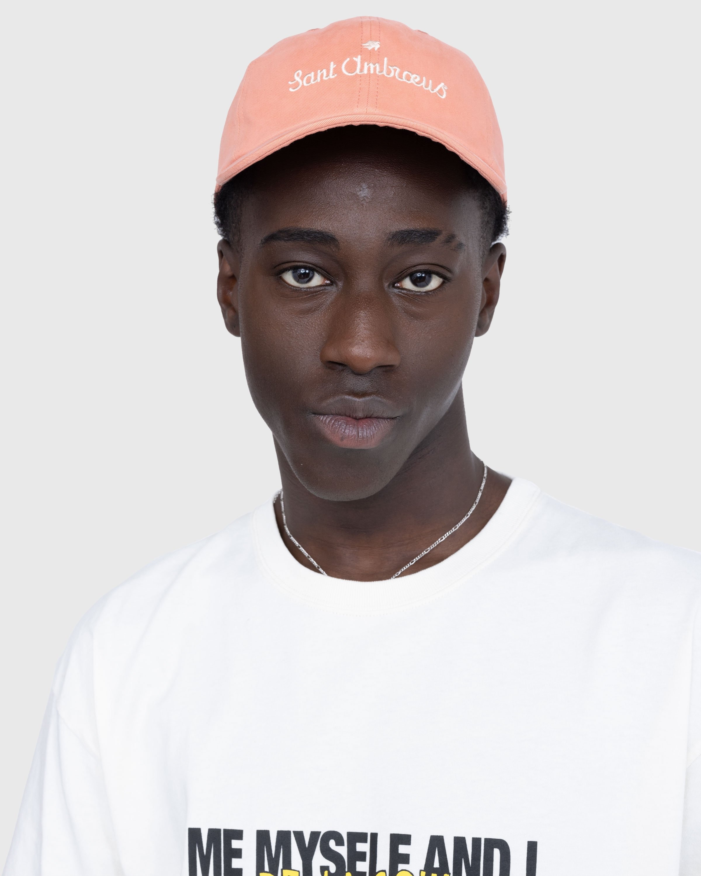 Highsnobiety x Sant Ambroeus – Cap Pink - Hats - Pink - Image 4