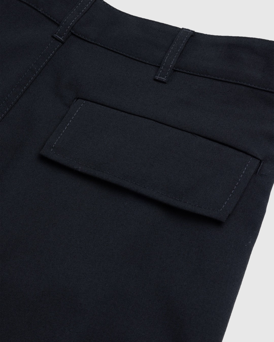 Marni – Cargo Pocket Wool Trousers Black - Pants - Black - Image 4