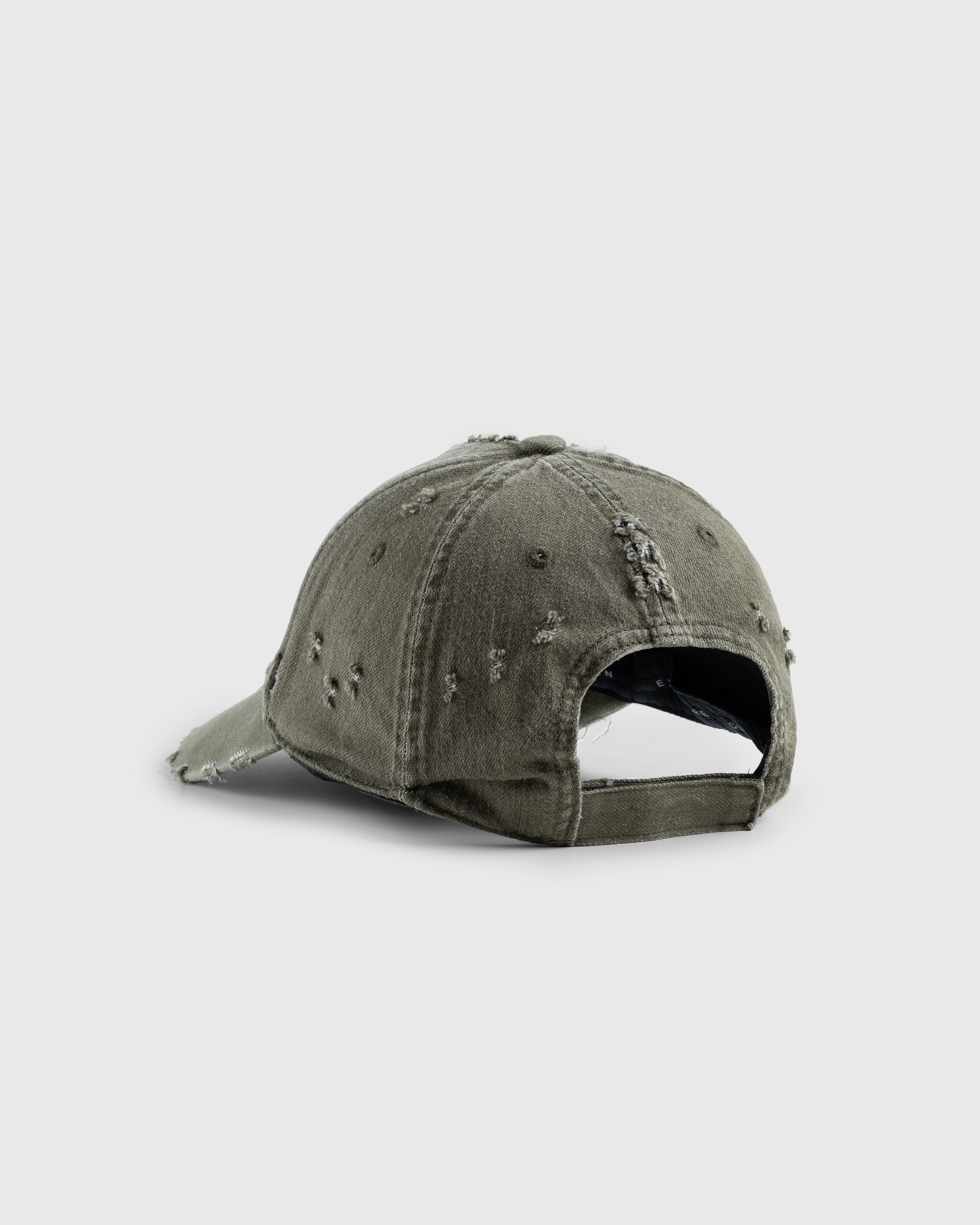 Martine Rose – Rolled Cap Green - Hats - Green - Image 2