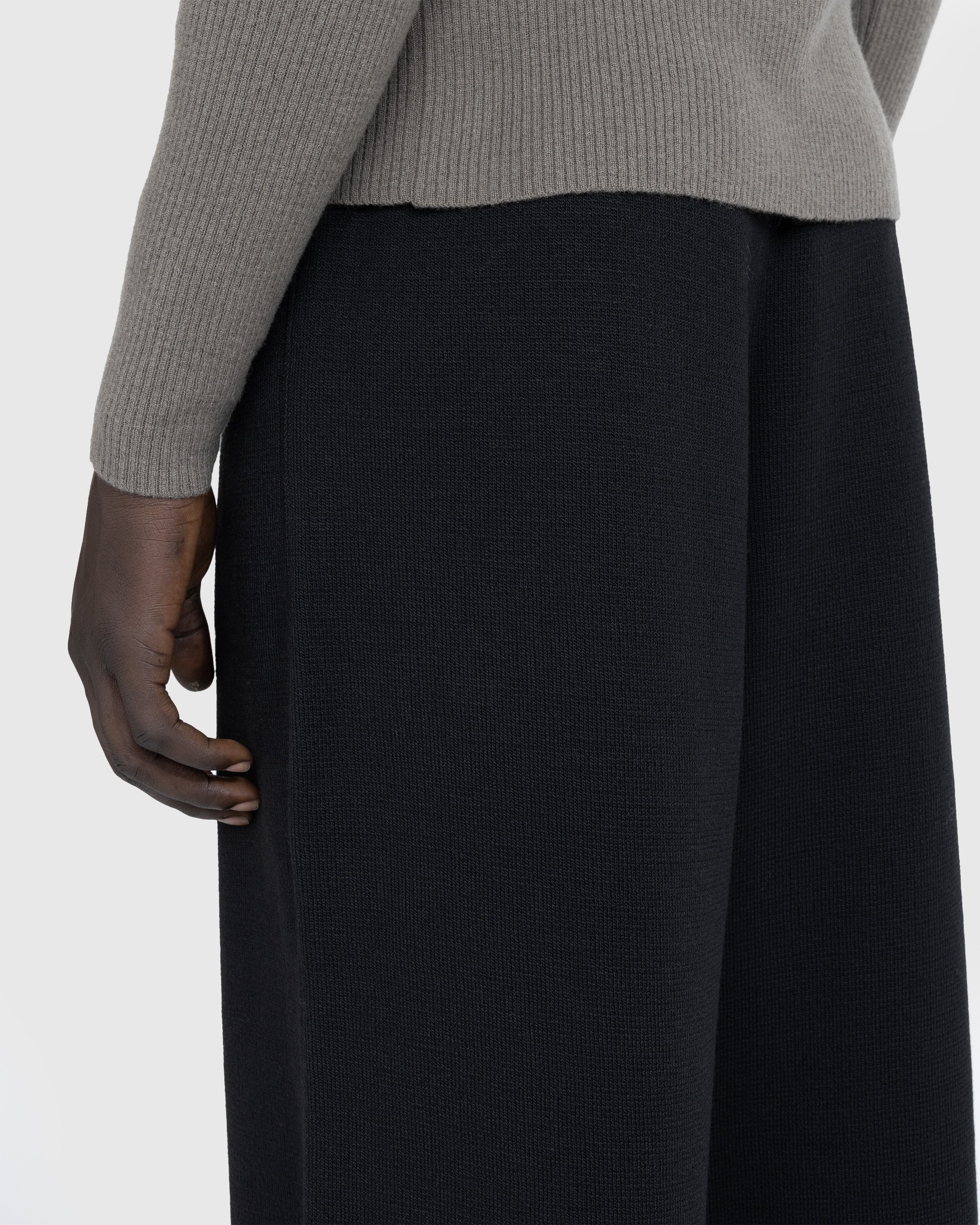 Our Legacy – Reduced Trouser Black Pseudo Knit - Pants - Black - Image 5