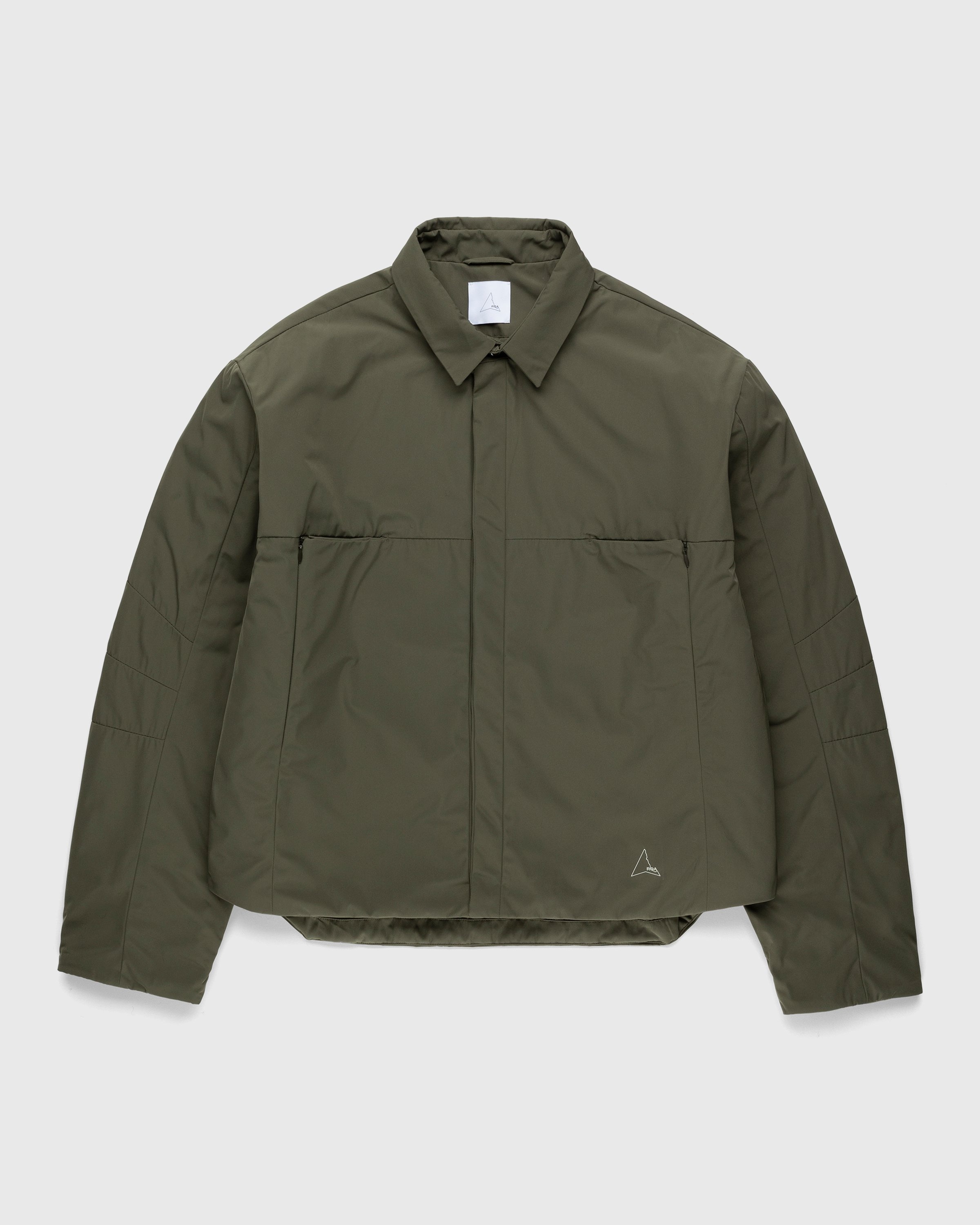 ROA – Padded Overshirt Green - Outerwear - Green - Image 1