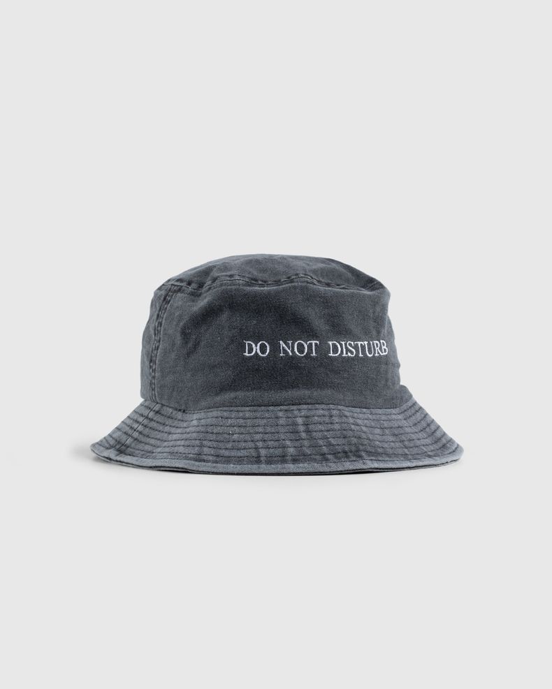 Do Not Disturb Bucket Hat Black