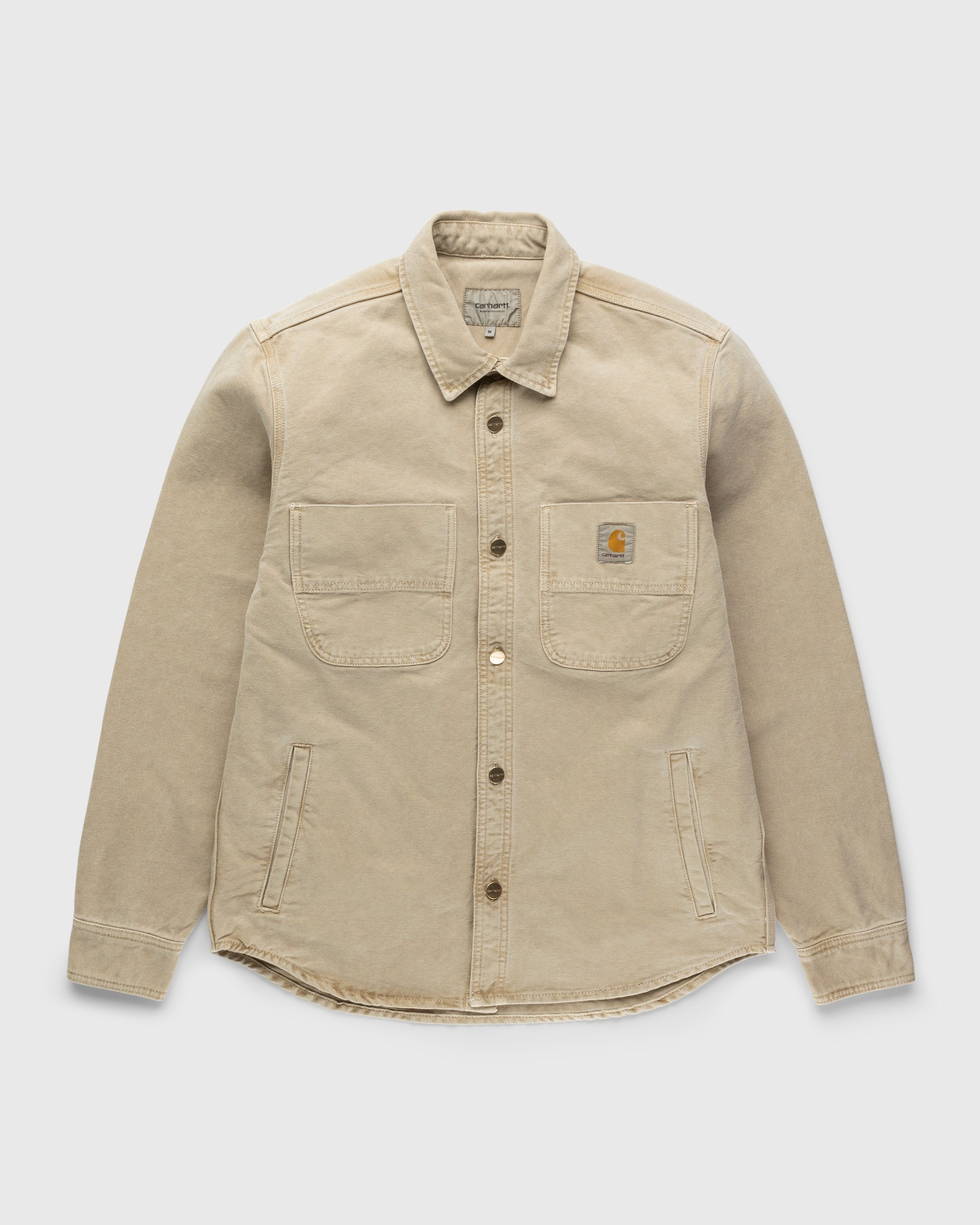 Carhartt WIP – Glenn Shirt Jacket Dusty Hamilton Brown - Shirts - Brown - Image 1