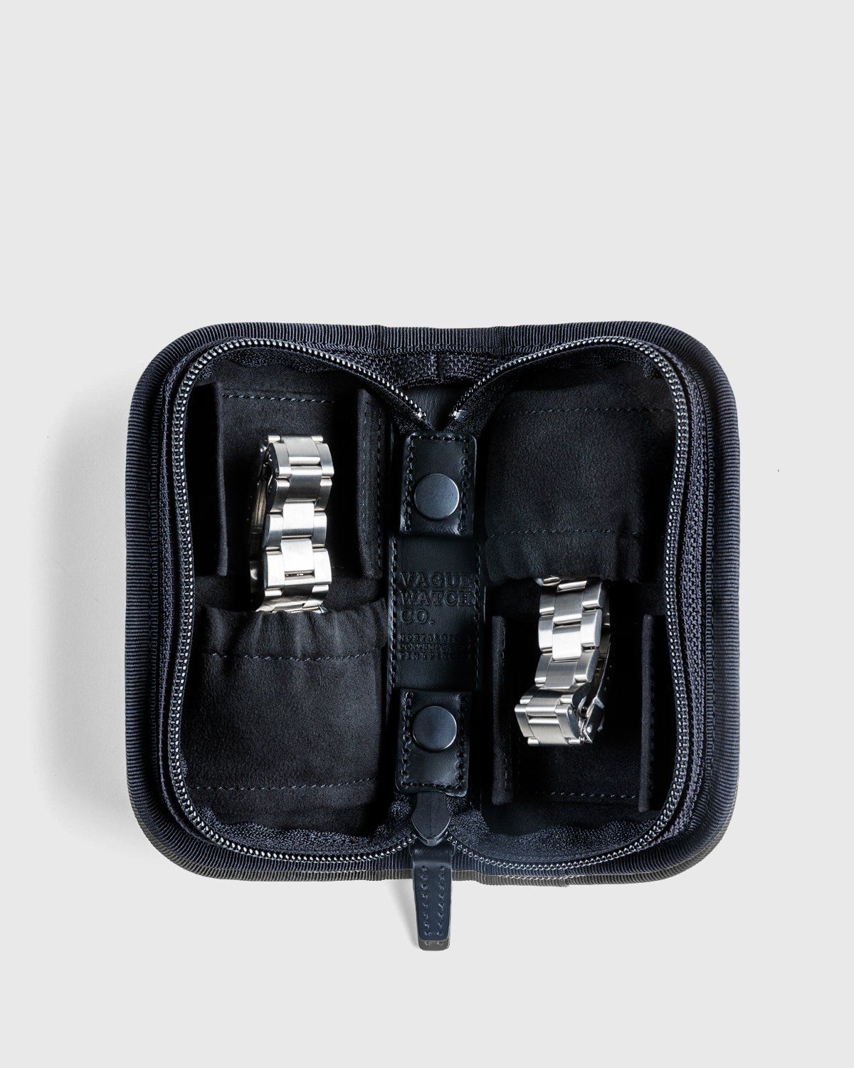 Porter-Yoshida & Co. – Watch Case For 2 Watches Black - Bags - Black - Image 4