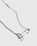 J.W. Anderson – Penis Pendant Necklace Silver - Jewelry - Silver - Image 2